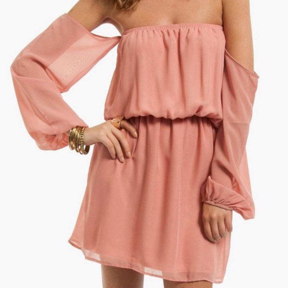 Flaunt it Off Shoulder Dress